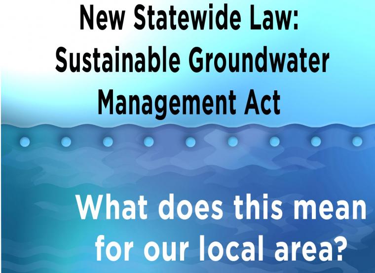 Sustainable Groundwater Management Act graphic